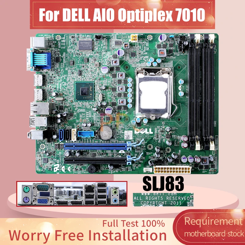 Imagem -02 - Totalmente Trabalho Testado Motherboard Mainboard para Dell Optiplex 9010 7010 Sff Cn0f3khr 0f3khr F3khr Lga 1155 Ddr3 Q77