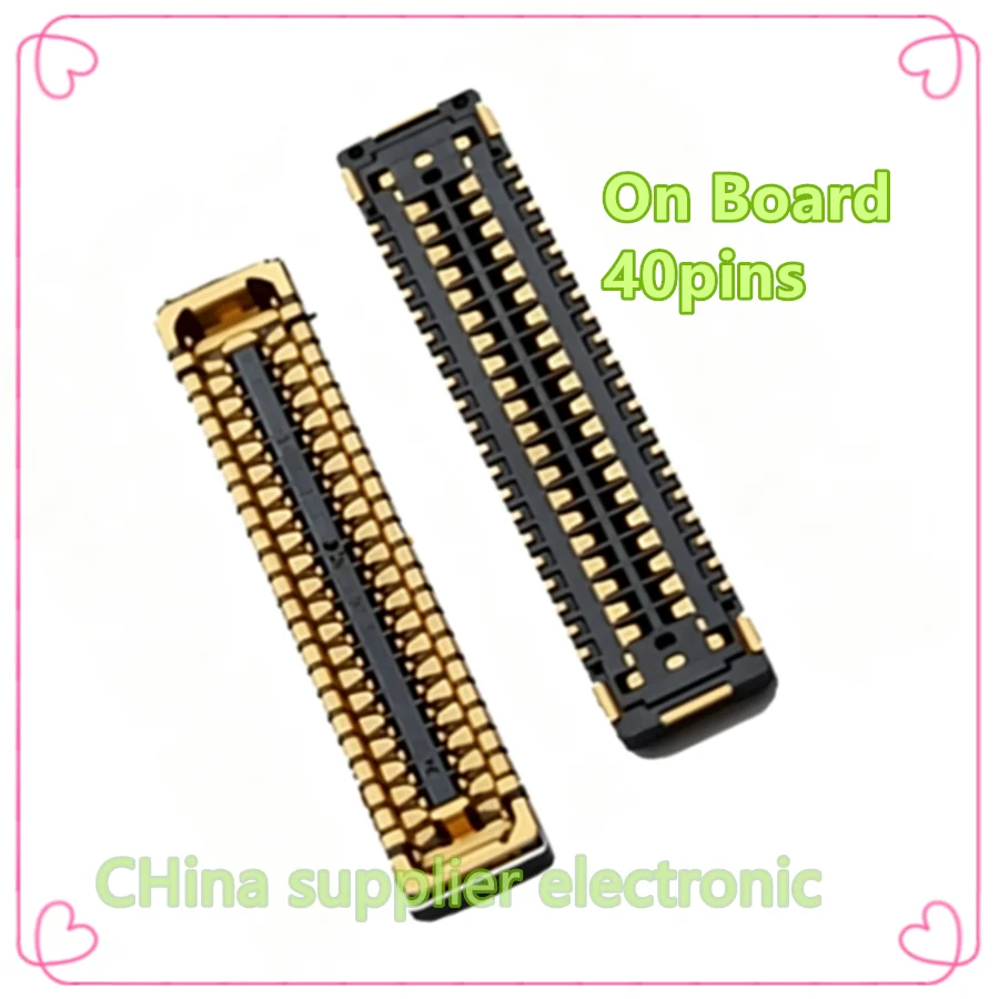 For Huawei MatePad Pro10.8 Screen display base motherboard cable connection buckle FPC connector On Board 40pins
