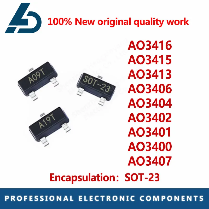 100PCS AO3400 AO340…