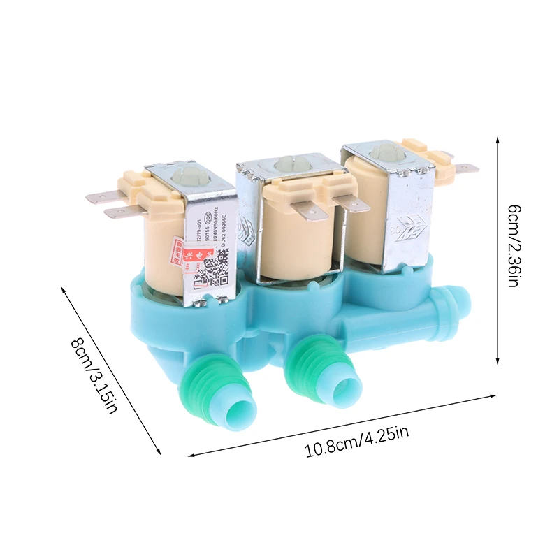 New Electric Water Inlet Solenoid Valve For DC62-00266E XQB140-D88S XQB160-D99I/SC Washing Machine Part