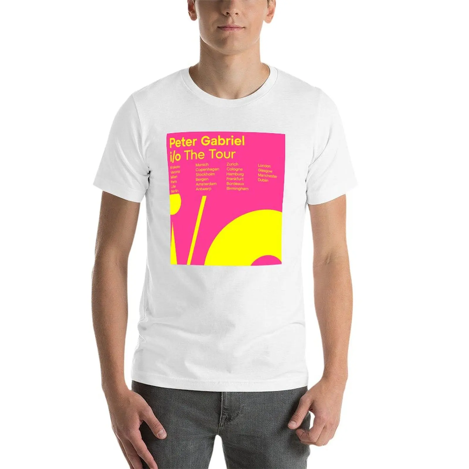 جولة بيتر آيو الجديدة؟ 2023 غابرييل تي شيرت رجل تي شيرت فاخر تي شيرت للرجل 100 بالمئة قطن تي شيرت