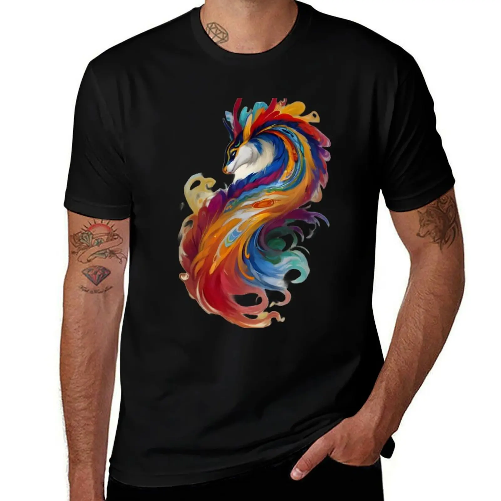Adorable Fantasy Critter T-Shirt Comfortable Workout Short Sleeve Shirt T-Shirt