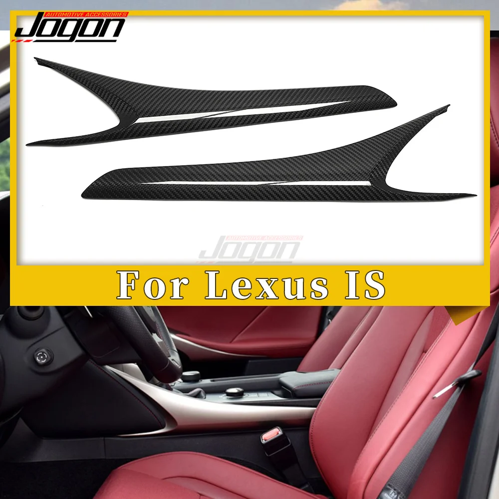 For Lexus IS 250 IS250 IS300h IS350 F Sport 2014-2017 Car Center Console Gear Shift Side Panel Trim Sticker Interior Accessories