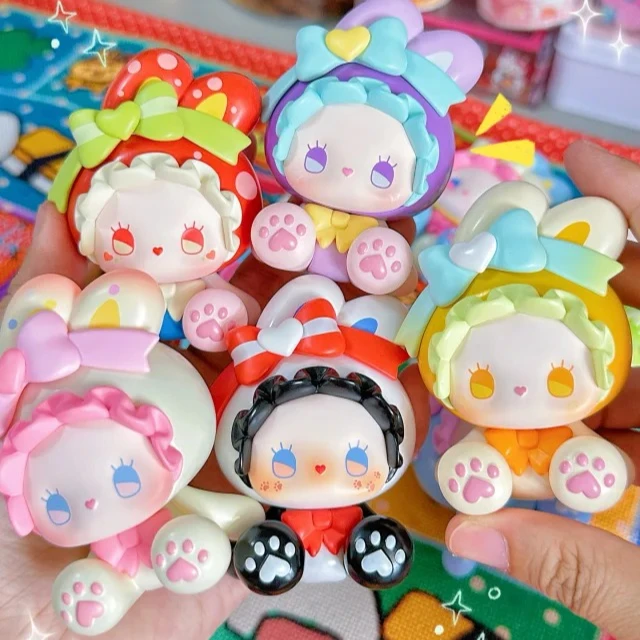 

Emma Rabbit Collector Series Blind Box Kawaii Tabletop Ornament Fashion Trendy Play Collectible Mystery Box Surprise Gift