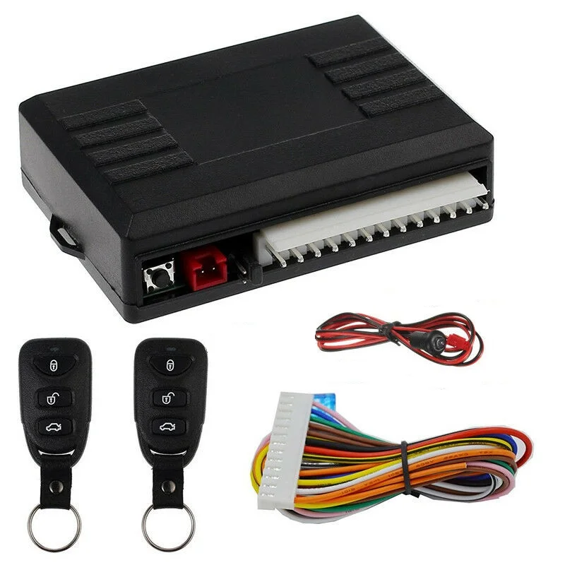 

Universal Centralized Lock Keyless Entry System Central Locking Car Alarm Accessories Door Windows Remote Control Trunk Key