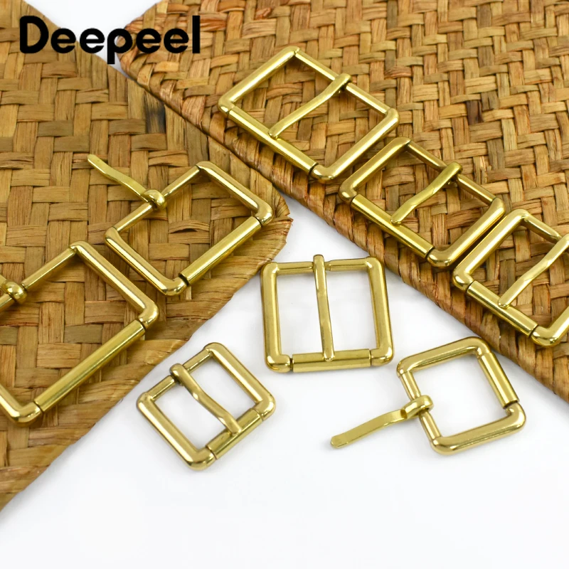 

2/5 шт., 20-38 мм, твердая латунная пряжка, металлическая застежка для ремня, регулятор лямки, пряжки для поводка для собаки, крючок, фурнитура «сделай сам», аксессуары