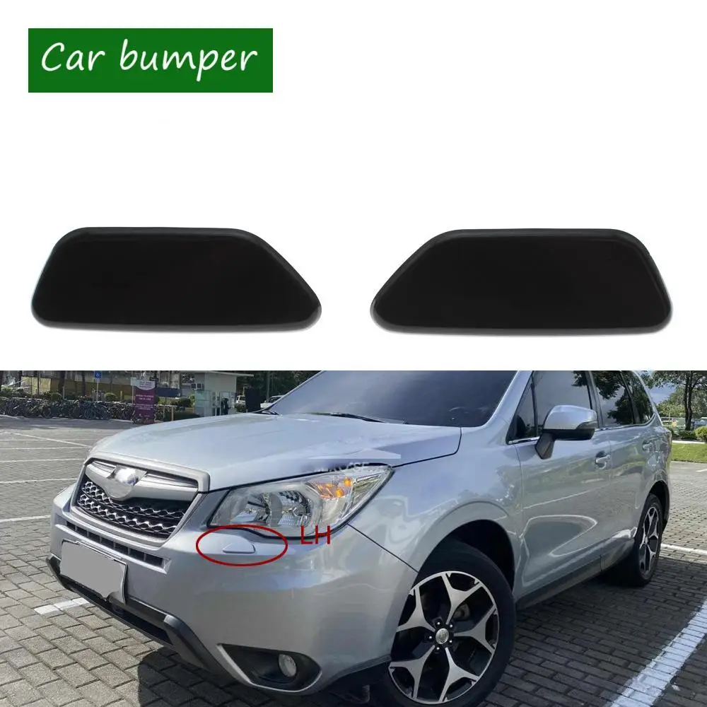 

For Subaru Forester 2013 2014 2015 2016 2017 2018 New (LH&RH) Front Bumper Headlight Washer Nozzle Cover Water Spray Jet Cap