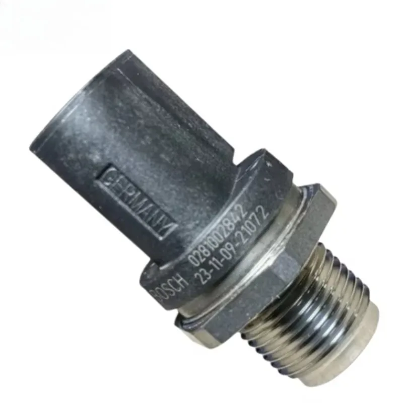 Factory Wholesale Car Fuel Rail Injector Pressure Sensor for BMW AUDI Mazda Dodge Mercedes-Benz OEM 0281002842 A0061536528