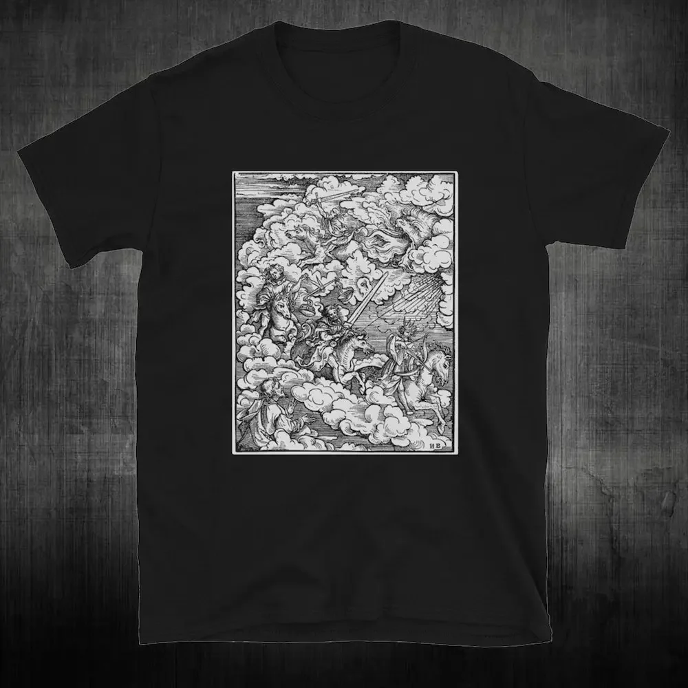 

Horses Out Of Heaven Shirt Albrecht Durer T Dürer Woodcut Engraving Renaissance Gustave Dore