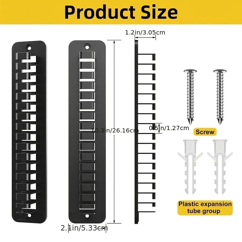 Wall Mounted Baseball Hat Rack for Storage