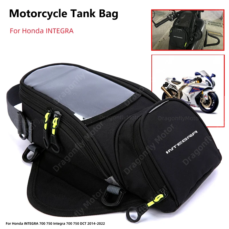 

Motorcycle Fuel Bag Mobile Phone Navigation Tank For Honda INTEGRA 700 750 Integra 700 750 DCT Small Oil Reservoit Package