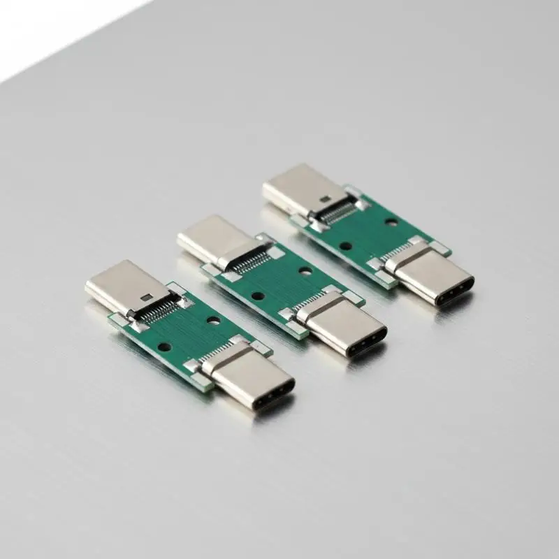 TypeC 24Pin USB31 Multifunction Test Board Female to Male Current Adapter for Accurate Device Testing and Monitoring Office Use