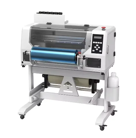 A3 Inkjet UV DTF Printer  Film Transfer Adhesive Metal Wood Glass Leather Logo Sticker Printer