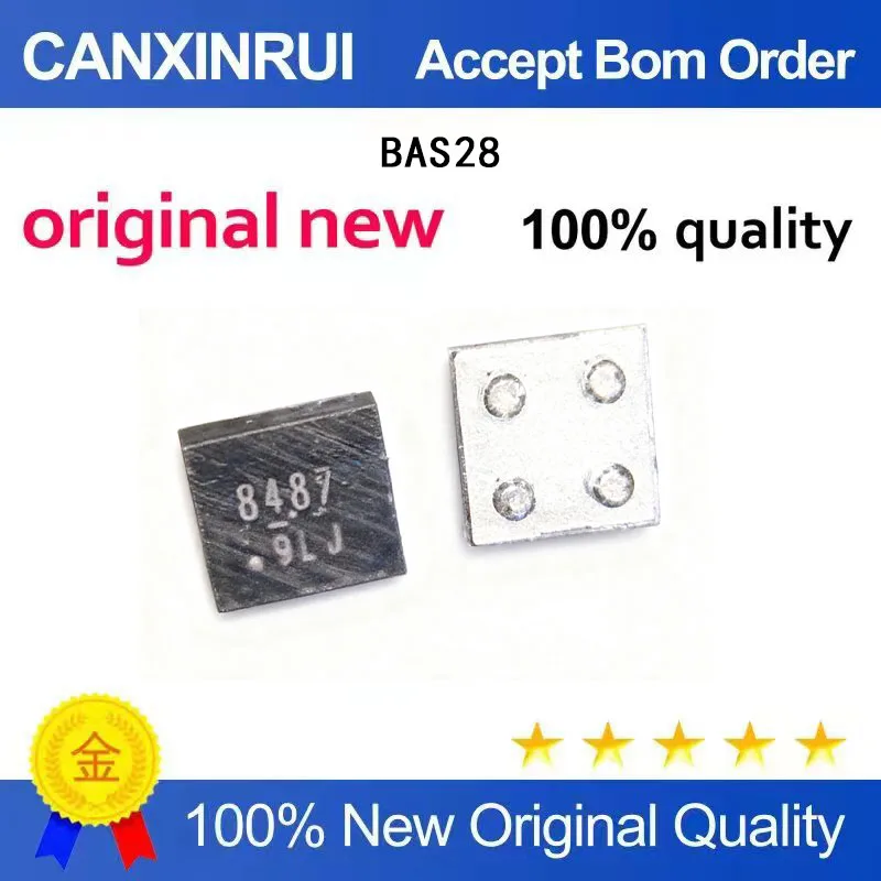 (5-100 Pieces) BAS28 silk screen JTp JTs JTW SOT143B 85V 215mA surface mount switch diode original