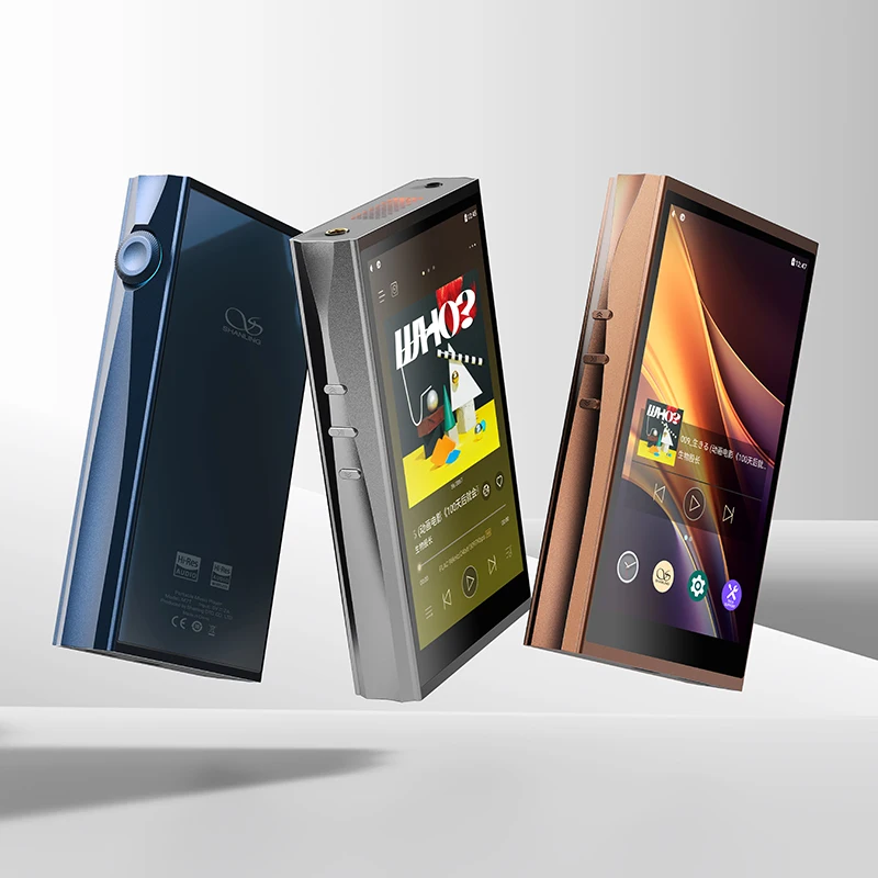 SHANLING M7T Android 13 reproductor de Audio portátil de alta resolución Dual AKM AK4498EX AK4191 DAC AMP sonido de referencia bidireccional Bluetooth LDAC