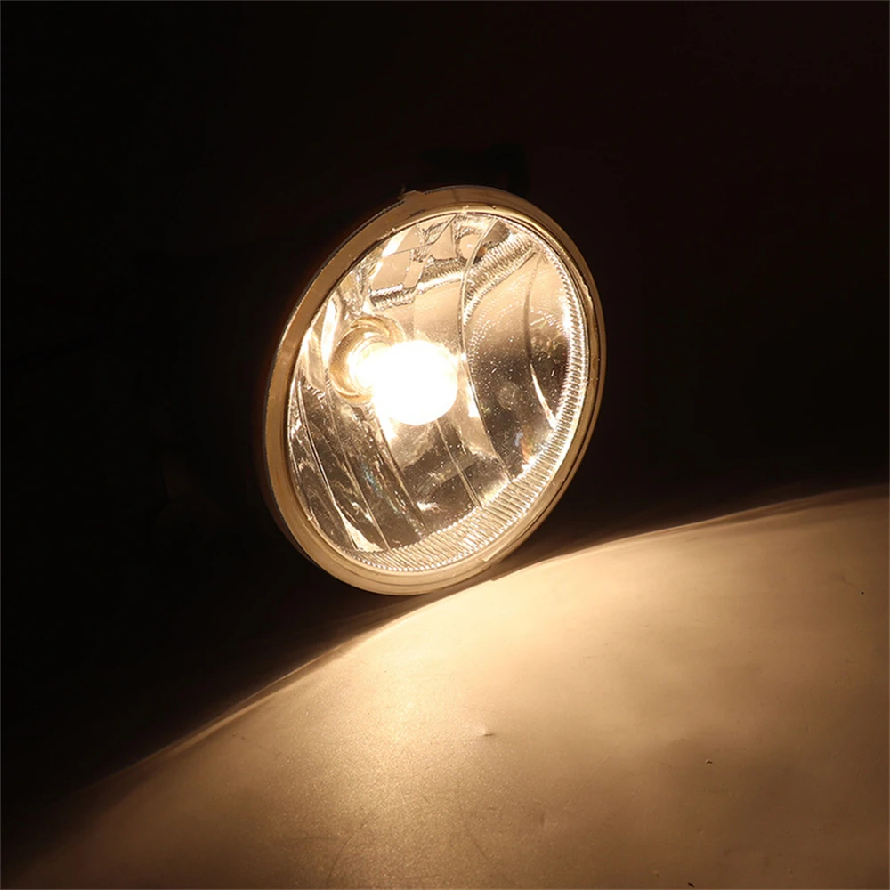 

​2pcs Car Front Bumper Fog Lights with Bulb for Peugeot 208 2012-2019 Auto Lights Replacement Accessories Durable Lamp