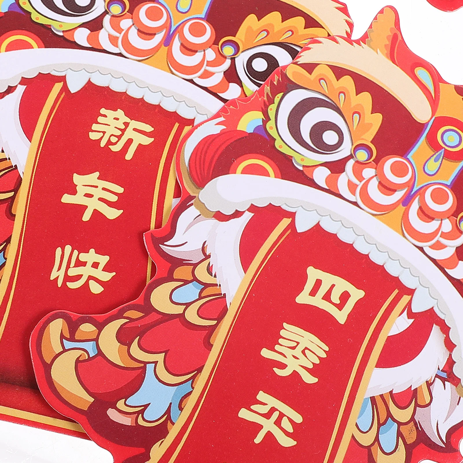 12 шт., новогодний подвесной декор в китайском стиле, бумажный материал, традиционный дизайн, украшение для домашнего офиса, торгового центра