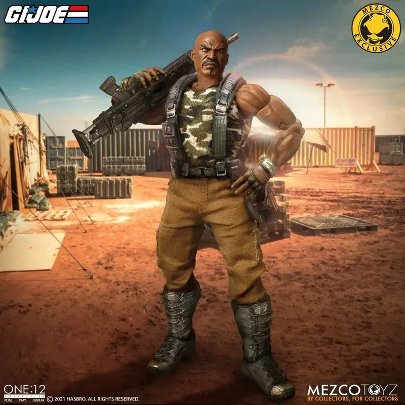 Spot Mezco Gijoe-figuras de las fuerzas especiales, figuras de obstáculos y caza de carretera de 6 pulgadas, muñeco limitado, 3842 regalo de cumpleaños, decoración de escritorio, estatua Gk