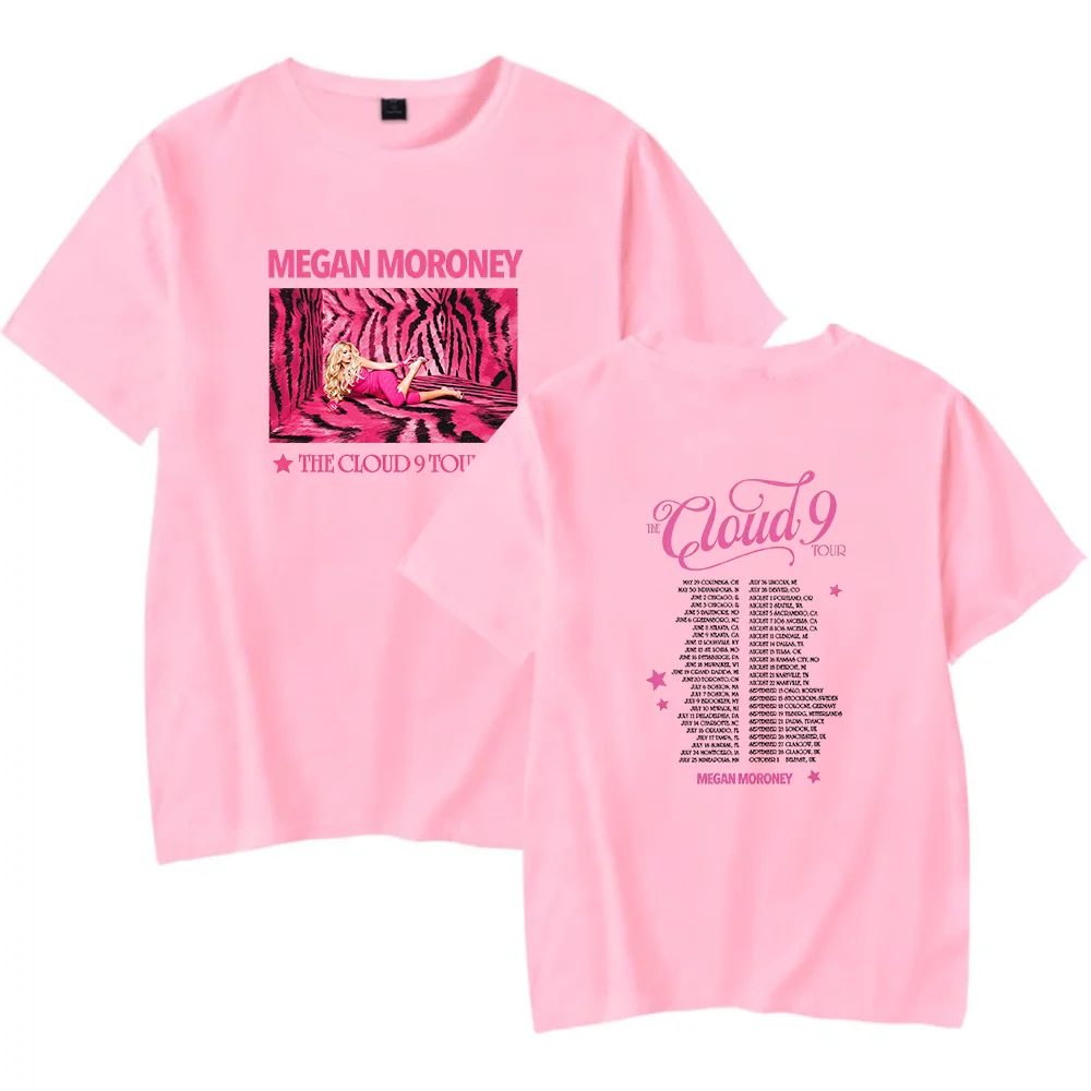 Megan Moroney Tshirt Merch Cloud9 Photo Tour Crewneck Short Sleeve Men Women Tee Tops Casual