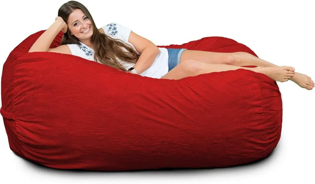 Ultimate Sack Lounger Bean Bag Chair, Oversize Bean Bag Chair For Adults, Comfy Chair Bean Bag Couch Lounge Sofa Loveseat