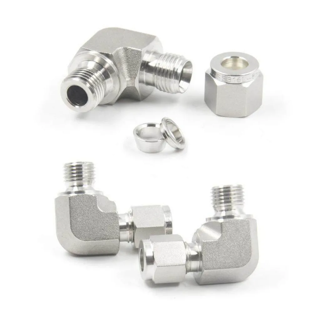 Lab 6000-PSI 90-Deg Elbow Pipe Joint 1/8