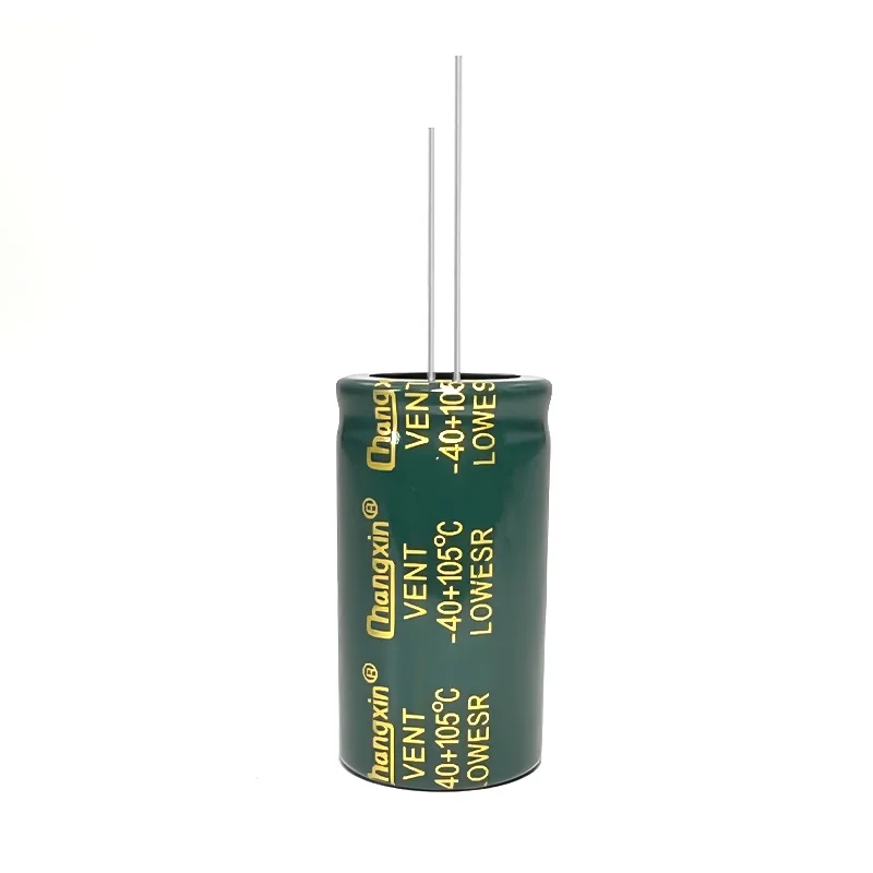 4pcs 25V 22000uF Electrolytic Capacitor High Frequency Low ESR Long Life Green Gold 22x40mm for Power Amplifier