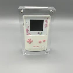 High transparency acrylic magnetic cover console storage box for Gameboy COLOR GBC