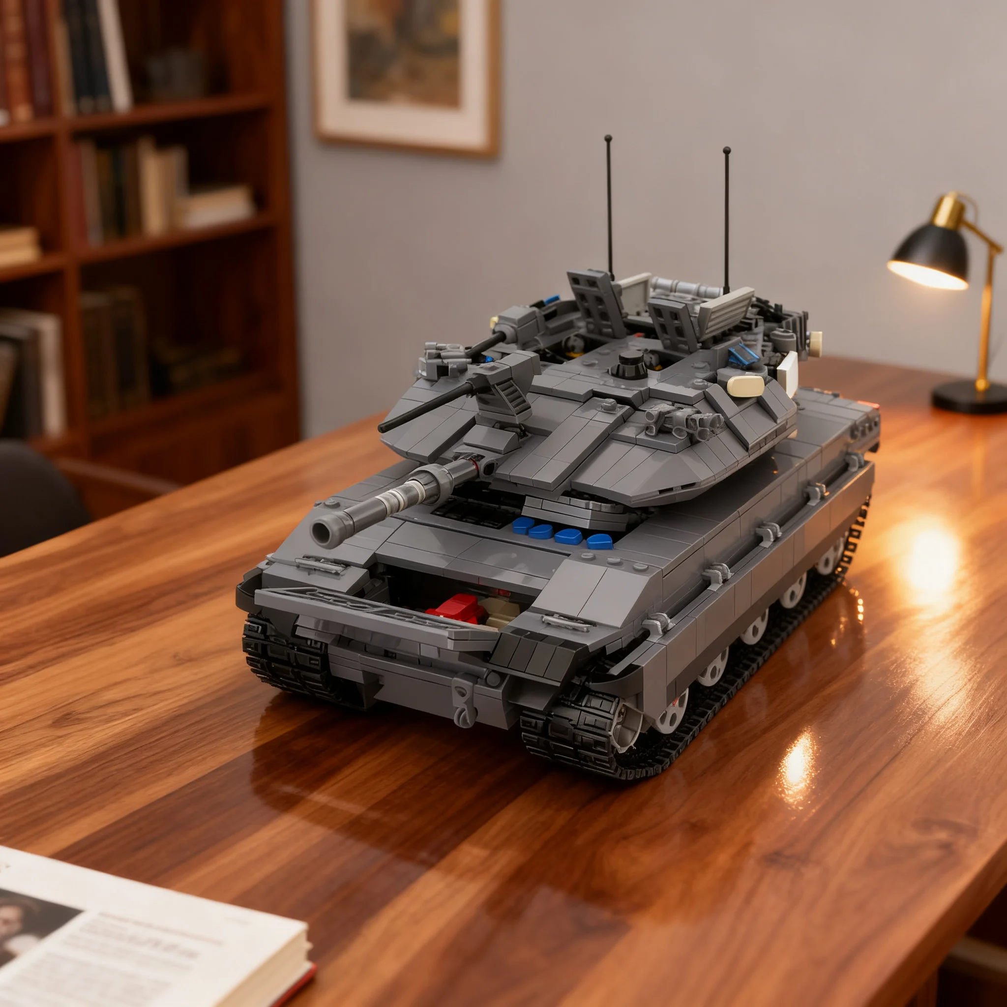 1605pcs MOC Merkava Mk4 Creator Creator Expert Model Building Blocks Construction Birthday Collection Assemble Brick Art 3D