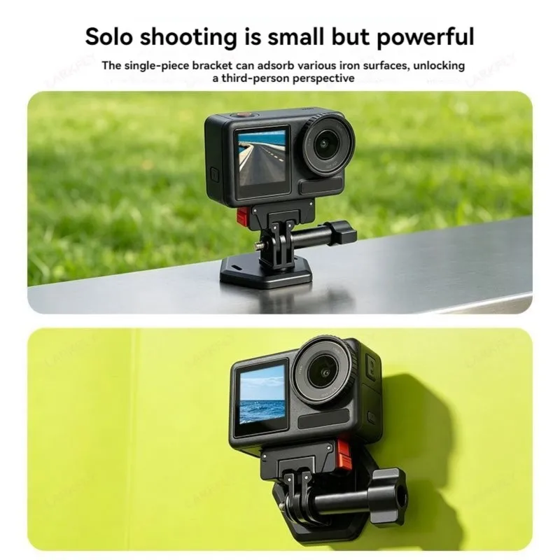 T31C-For DJI& Insta360 Magnetic Neck Mount-Cycling Accessory For POV Smartphone Action Camera Filming