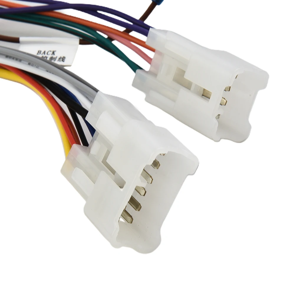Car Stereo Wiring Harness Connector 16 Pin for Radio Installation Cable Compatible with Models 2004 to Present