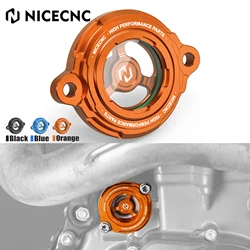 For KTM 690 Enduro R 690 SMC R 2008-2023 Engine Oil Filter Cover Husqvarna 701 Enduro 2016-2023 GASGAS 700 ES SM 2022 2023 2024