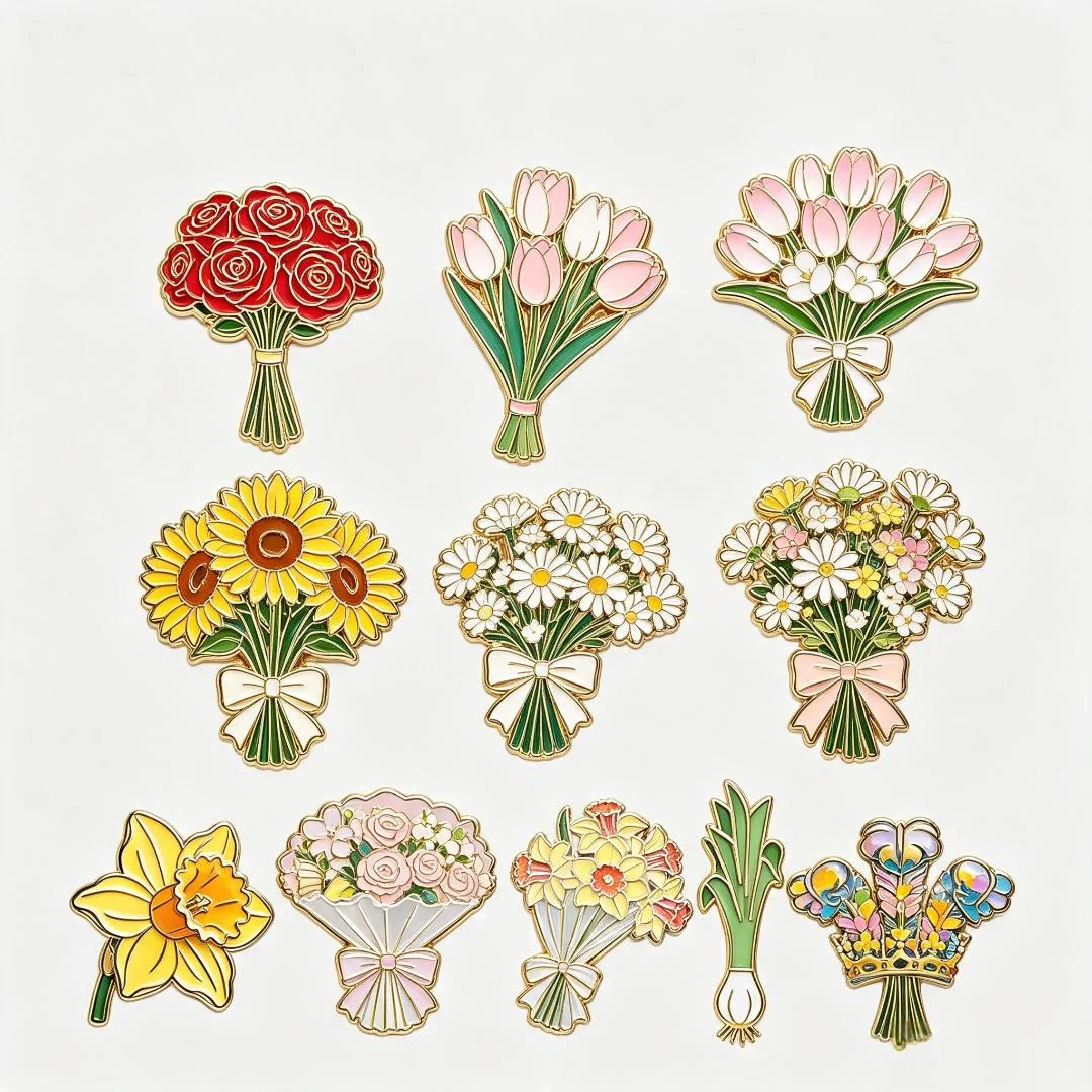 Custom Pins Cheap and Custom Suit Pins Cute Game Element Enamel Pins Fashion Clothing Backpack Decorative Accessories