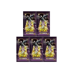 100% kyou Saint Seiya Card Wave2 Anime Cards Game Rare SE BP MR UR QR Athena Poseidon Hades Collection Card regalo giocattolo per bambini