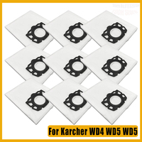 For Karcher MV4 MV5 MV6 WD4 WD5 WD6 WD4000-WD5999 Robot Vacuums Cleaner Dust Bags Disposable Non-Woven Filter Bags Accessories