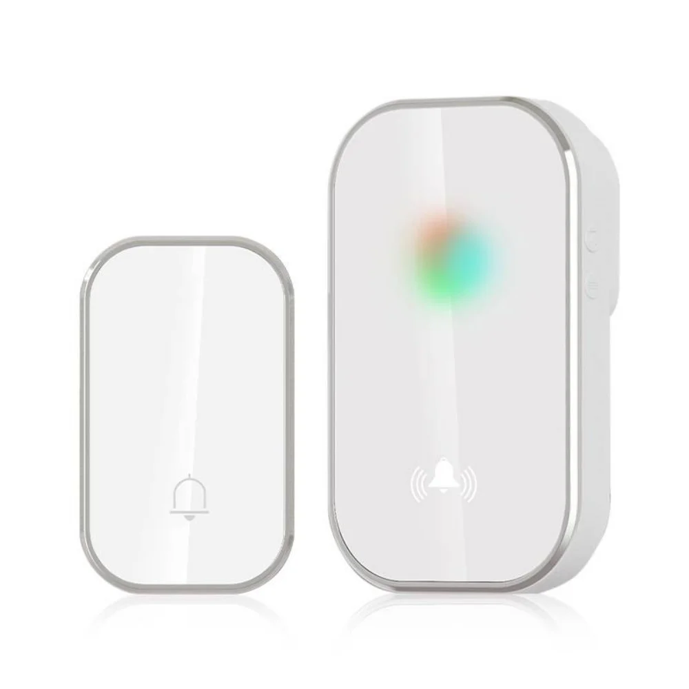 

Уличный беспроводной дверной звонок, батарея не требуется, автономный умный дом, дверной звонок, садовый кинетический звонок, комплект вилки европейского стандарта и США