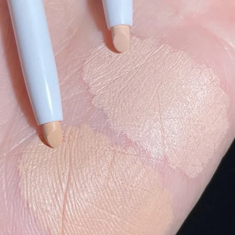 Lápiz corrector de cobertura completa, lápiz para ocultar manchas, crema para base impermeable, contorno de cejas, herramienta de maquillaje cosmético