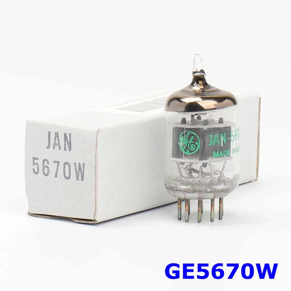 新品未使用米国真空管GE製　JAN 5670W / 2C51 M-730 Ge 5670wチューブアップグレード6n3/6h3n/396a/2c51/5670プリアンプ