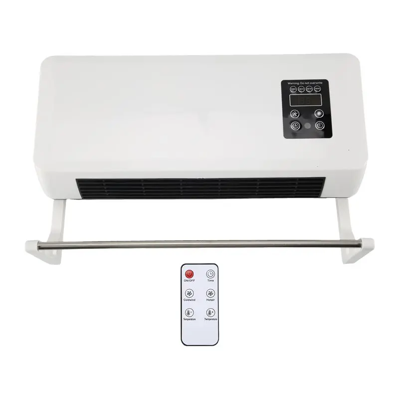 CKFAM-Heater Household Bathroom Heater Wall-Mounted Electric Heater Dual-Purpose Electric Heater Fast Heating US Plug