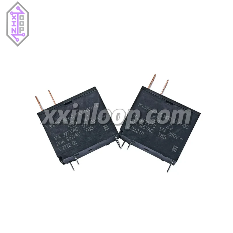 302WP-1AH-C M02 12 В постоянного тока 4-контактный SPST 17A 277 В переменного тока силовое реле крепление на печатную плату быстроразъемное соединение для микроволнового водонагревателя