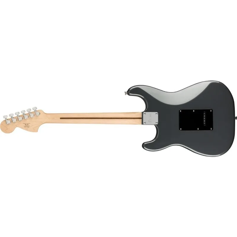 Squier Affinity Series Stratocaster Electric Guitar,  Charcoal Frost Metallic, Laurel Fingerboard Charcoal Frost Metallic