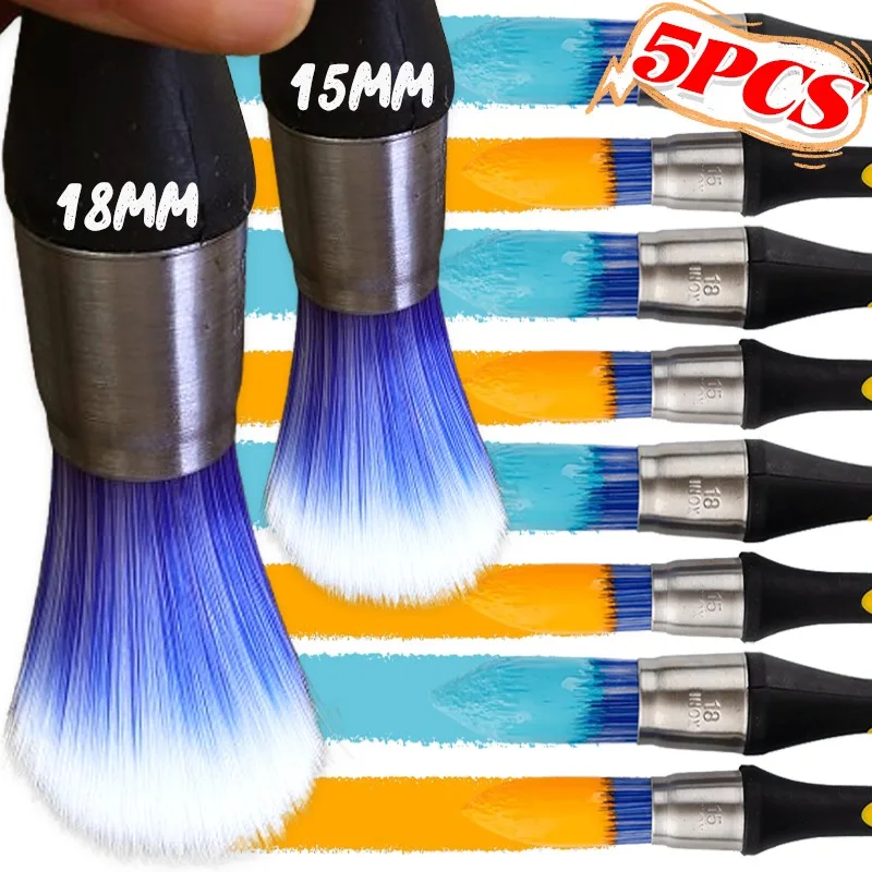 

5/1 шт. кисти для рисования стен, маленькие кисти для отделки окон, пола, потолка, лестницы, стены, нанесения краски