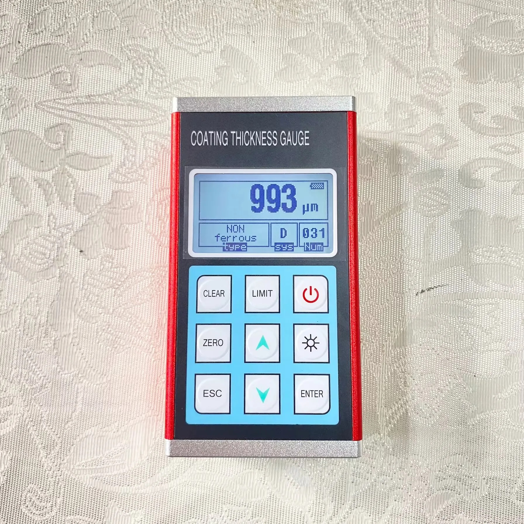 Metal Shape Coating Thickness Gauge TG-6019 Portable Painting Film Thickness Gauge