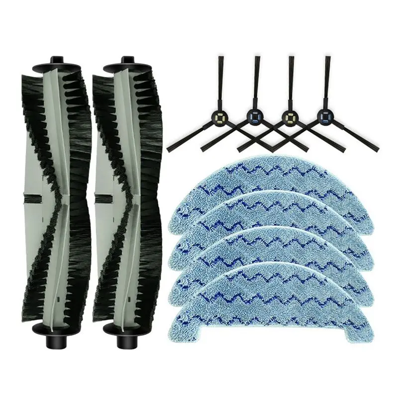N09R-Vacuum Cleaner Main Side Brush Mop Cloth Parts Replacement Spare Parts For Genio Laser L650