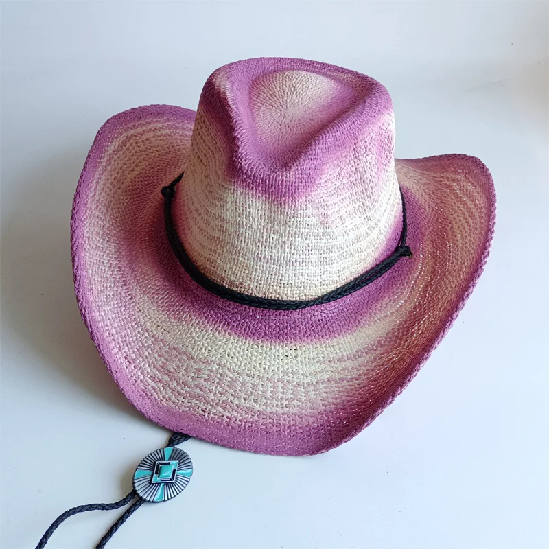 Exquisite summer Cowboy hat and straw sun hats low price clearance sale