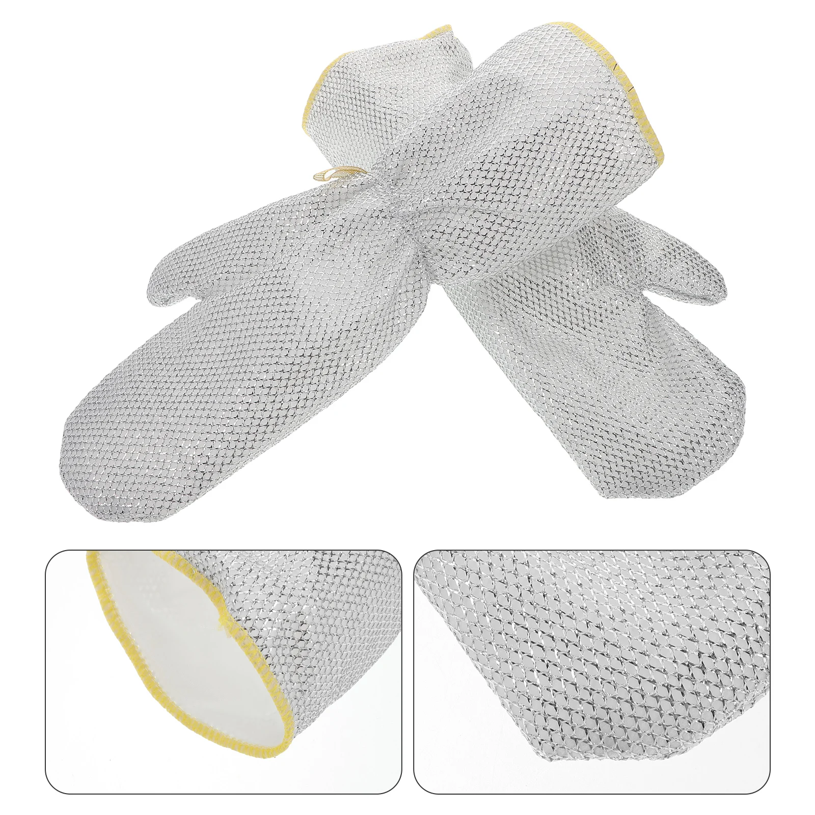 

2 Pcs Dishwashing Scrubber Protection Dusting Cleaning Kitchen Disposable Work
