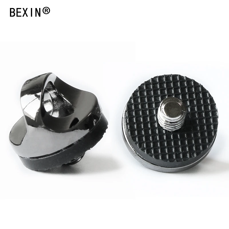 Vis De Trépied à Anneau En D 1/4"-20 Avec Vis Adaptateur De Montage Pour Appareil Photo, Caméscope, Trépied, Monopode, Plaque à Dégagement Rapide En Acier Inoxydable