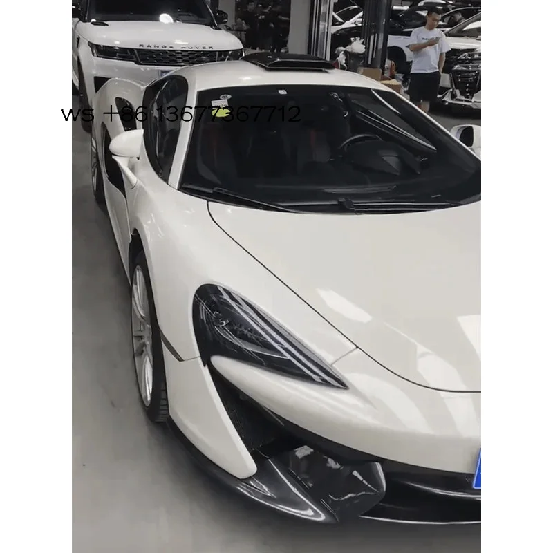 

For 540C 570S High-quality 3K Carbon Fiber Intake Body Kit Front Roof Cover Rear Engine Hood