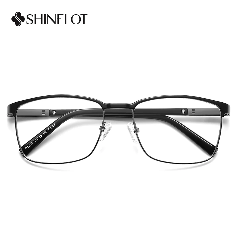 

91701 Retro Men Rectangle Eyeglasses Frame Radiation Protection Glasses Hot Sale Male Eyewear Accessories Father's Gift