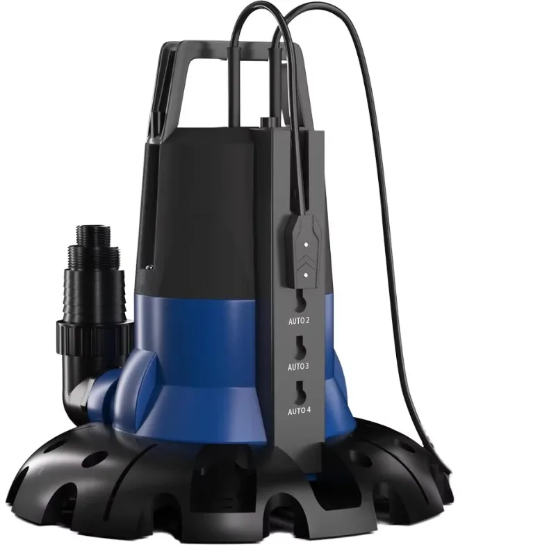 1/2 HP High Pressure Automatic Pool Cover Pump 3148 GPH Submersible Sump Pump 25ft Cable Swimming Pool Garden Pond