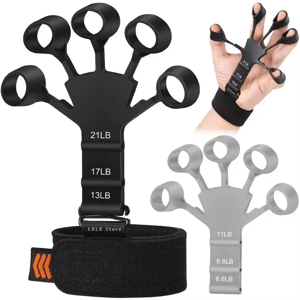 1/2/3/4/5/6/8/10Pcs Grip Training and Exercise Finger Exercise Stretcher Hand Strengthener Arthritis Grip Trainer